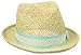 San Diego Hat Little Girls' Straw Fedora with Grosgrain Bow