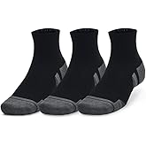 Under Armour unisex-adult Unisex Ua Performance Tech 3-pack Quarter Socks