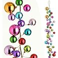 RAZ Imports - 4 Foot Multicolored Ball Christmas Garland