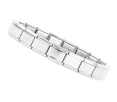 Akki Italian Charms passt auf Armband Elemente Classic Silber Italy Gold Edelstahl Links Glider Kult Trend modele Basisarmban