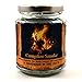 Scented Jar Candle - Highly Scented - Made with Plant Based Wax - Handmade in The USA - Candeo Candle (Campfire Smoke, Small Jar)