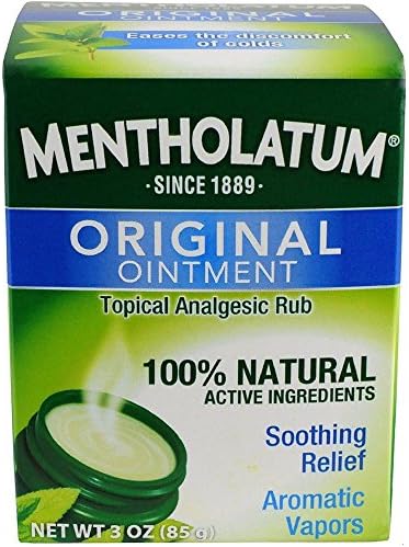 Mentholatum Ointment Jar - 3 Oz [Health and Beauty]