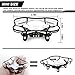 Mini RC Quadcopter 4 Channel 2.4 GHz 6-axis Gyro ,Mini Drone RTF GD50F (White)