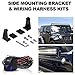 TURBOSII DOT 52Inch Led Light Bar Spot Flood Combo Offroad Work Lights + 4