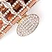 ECOSUSI Womens Dazzling Rhinestone Clutch Evening Bags Fashion Purse Girl's Handbags Gold