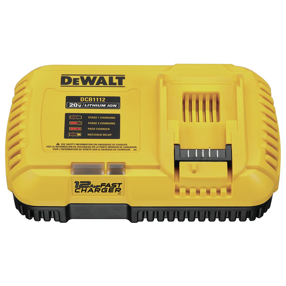 DEWALT Battery Charger, 20V + Flexvolt Fast Charger (DCB1112) Image