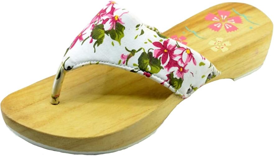 エリンネ 下駄 レディース 下駄風 サンダル 桐下駄 普段着 浴衣 花火大会 お出かけ スリッパ 涼しい 下駄 草履 Amazon