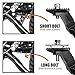 BV Adjustable Bicycle Bike Kickstand with Concealed Spring-Loaded Latch, for 24-29 Inch Bicycles