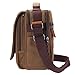 Bagerly [Deal of The Day] Business Messenger Bags Small Canvas Vintage Shoulder Bag Multi-Pockets Crossbody Work Satchel