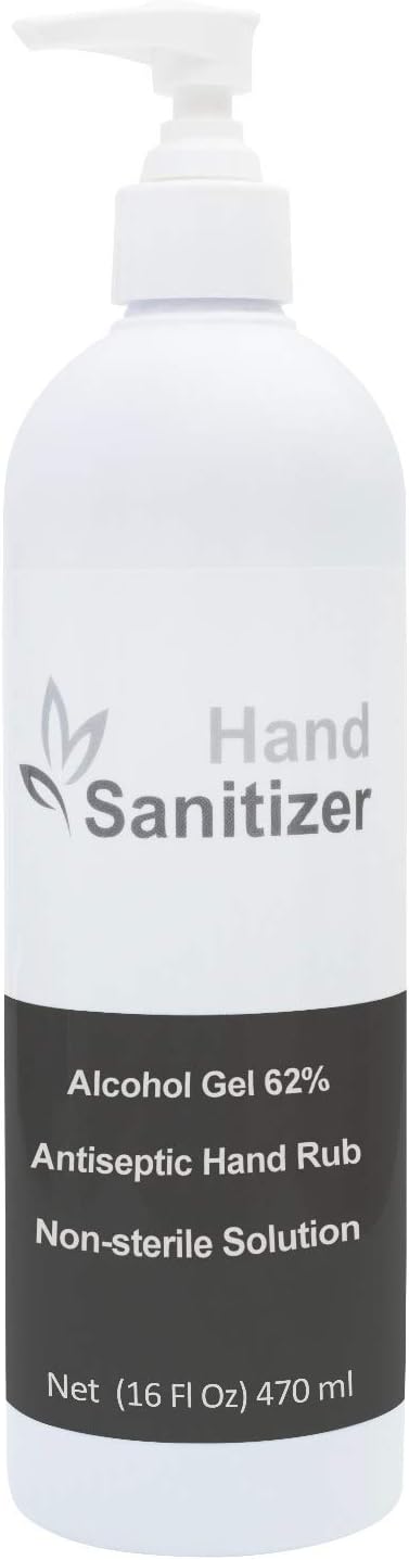 Hand Sanitizer Gel (1 Liter) 32 oz- 62% Ethyl Alcohol, Original Scent-No Washing, Quick-Drying, Easy to Use, Mild Hand Protection- Made In USA