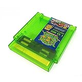500 in 1 NES Super Games Multi Cart 72 Pin, Transparent Green, Limited Edition