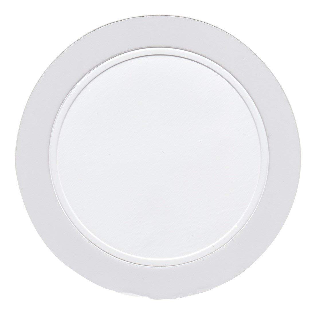 Parking Permit Holder/Road Tax Disc Holder - Easy Fit & Removal (White)