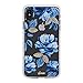 Sonix Indigo Case for iPhone Xs Max [Military Drop Test Certified] Women's Blue Flower Floral Protective Clear Case Series for Apple iPhone Xs MAX