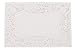 Fox Run Rectangular Paper Lace Doilies, Pack of 12, White