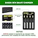 4-Slots Intelligent Universal Battery Charger for 3.7V IMR Li-ion 10440 14500 14650 16340 17670 18500 18650 18700 22650 20700 21700 22700 25500 26650 26700 Batteries