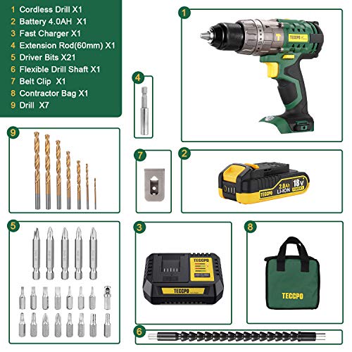 Taladro-Percutor-a-Bateria-TECCPO-Taladro-Atornillador-18V-Max-Par-60-Nm-Cargador-Rapido-2x-20Ah-Baterias-30-Accesorios-gratis-2-Velociadades-Ajustables-213-Ajuste-de-par-Bolsa-de-transporte