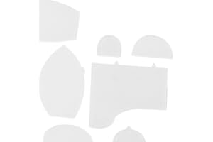 Memory Bear Template Ruler Set Professional Acrylic Sewing Patterns Template for Beginners Crafting Keepsake Bears from Loved