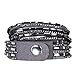 Velvet and Rhinestone Wrap Around Bracelets - 3 Pack (Black/Coffee/Gray)