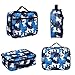 Wildkin Kids Insulated Lunch Box – Durable and Reusable for School & Travel - Blue Camo