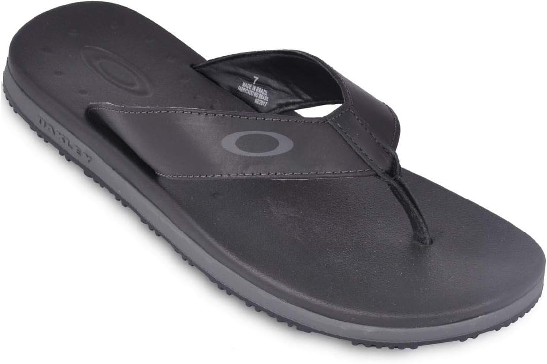 oakley leather flip flops