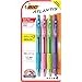 BIC Glide Bold Retractable Ball Point Pen, Bold Point (1.6mm), Assorted Fashion Colors, Great for Everyday Use, 4-Count