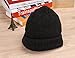 Men Knit Hat Winter Beanie Slouchy Hats Skull Cap Thick Fleece Lining
