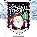Christmas Garden Flag - Christmas Flags for Outside 12x18 Double Sided - Christmas Flag Weather Resistant - Artist Rendered Christmas Yard Flag- Winter Yard Decorations Holiday Banners Outdoor