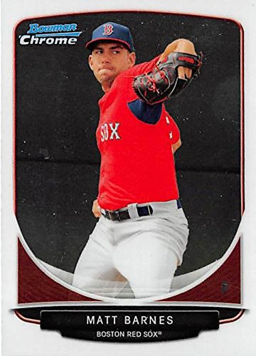 Matt Barnes Boston Red Sox 2013 Bowman Draft Chrome Top Prospect
