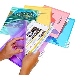 Ultimate Office PocketFile™ Clear Poly Document