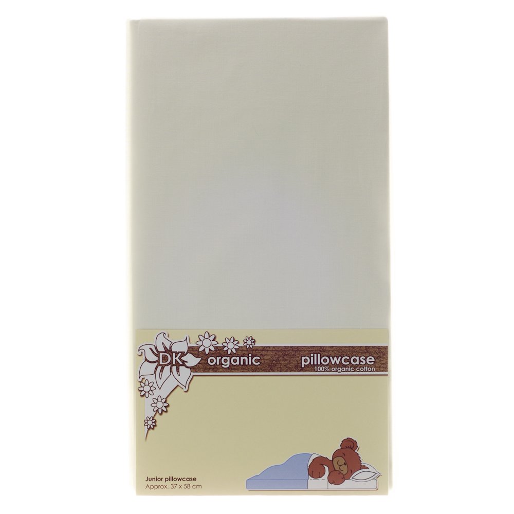 DK Glovesheets Junior Pillowcase (Organic Cream)
