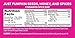 Health Warrior Pumpkin Seed Protein Bars, Cinnamon Spice, 8g Plant Protein, Gluten Free, Certified Organic, 12 Count