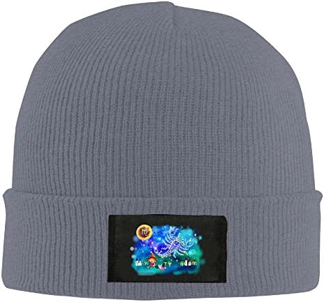 Ramsden Cartoon Scorpio Climbing Boots Winter Beanie Warm Fleece Lining - Thick Slouchy Cable Knit Skull Hat Ski Cap Print