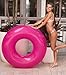 Mimosa Inc Bright Pink Inflatable Premium Quality Giant Round Tube Pool Float