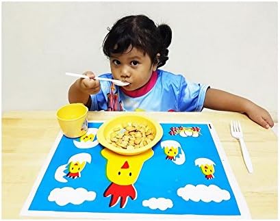 Place MattsTable Topper Good for Children Clean and Hygienic, Disposable 1 set / 2 packs (total 10 pcs.) by SPICY SERVED