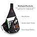 Anti-Theft Sling Bag Travel Crossbody Backpack Fits iPad and 10