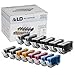 LD Compatible Ink Cartridge Replacements for Canon PGI-225 & CLI-226 (4 Pigment Black, 2 Dye Black, 2 Cyan, 2 Magenta, 2 Yellow, 2 Gray, 14-Pack)