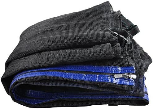 BPS Trampoline Replacement Safety Enclosure Net for Arched Supports or Straight Poles Round Frame Trampolines (Various Sizes, Net Only)