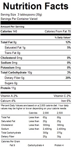 Soy Nuts Roasted Unsalted (no salt) 1 Lb