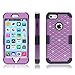 iPhone 7 Case, Anna Shop Studded Rhinestone 3in1 Shockproof Hybrid Full-body Protective Case Hard Cover PC+Silicone Full Body Protective High Impact Defender Cover For iPhone 7 7S