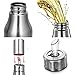 ixaer Olive Dispenser Pot 35oz(1000ml), Dust-Proof Leak-Proof Oil Bottle, 304 Stainless Steel Olive Oil Vinegar Dispenser Cruet, Durable Oil Bottle Best for Your BBQ Time