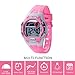 Hiwatch Kids Digital Watches Waterproof Led Sport Watches with Alarm for Boys and Girls, Pink