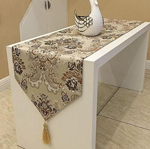 Daeou Silver, jacquard, Table Runner