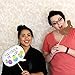 Big Dot of Happiness Hippity Hoppity - Easter Party Photo Booth Props Kit - 20 Count