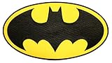 XLG Large DC Comics Batman Logo Embroidered Iron On Movie Applique Patch PDC0035