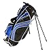 Tangkula Golf Stand Bag with 6 Way Top Dividers, Lightweight Golf Bag with Adjustable Dual Strap & 8 Pockets, Waterproof Rain Hood, Portable for Men Women