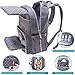 Bamomby Diaper Bag Backpack, Multi-Function Travel Backpack Bags,Registry Baby Shower Gifts (Gray)