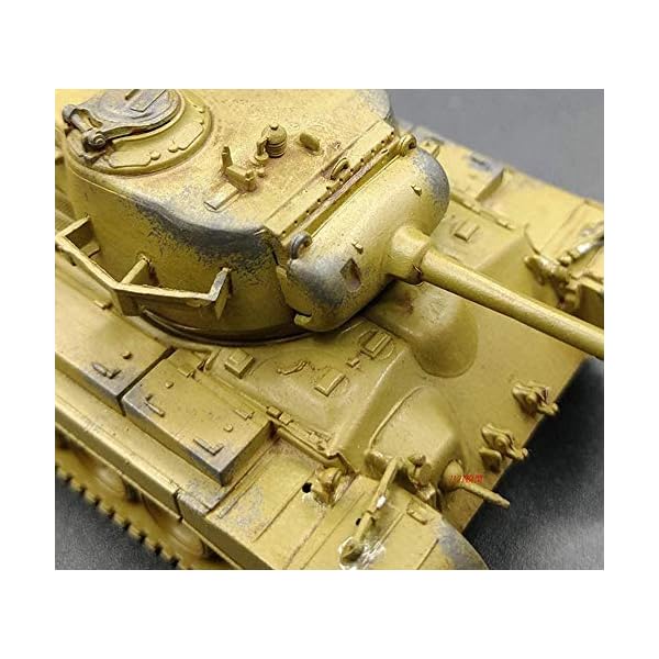 CMO Panzer Modelle Plastik 1/72, USA M26 Flugabwehrpanzer, Druckguss Militär Tank, Kinderspielzeug und Geschenke, 4,6… – Bild 7