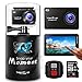 VanTop Moment 4 4K Sports Action Camera w/ 32GB Microsd Card, 20MP Sony Sensor, EIS, Touch Screen, Adjustable View Angle, 30M Waterproof, Remote, Dual Battery & GoPro Compatible Accessories Kit