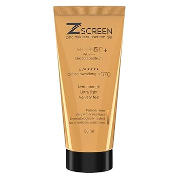 Zscreen Zinc Oxide Sunscreen Gel