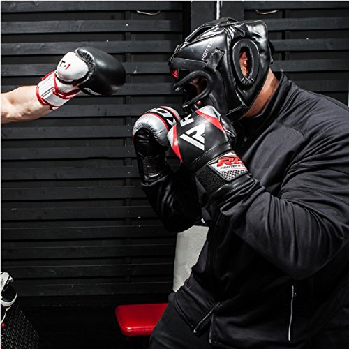 RDX Headgear for Boxing, MMA Training, Head Guard with Removable Face
